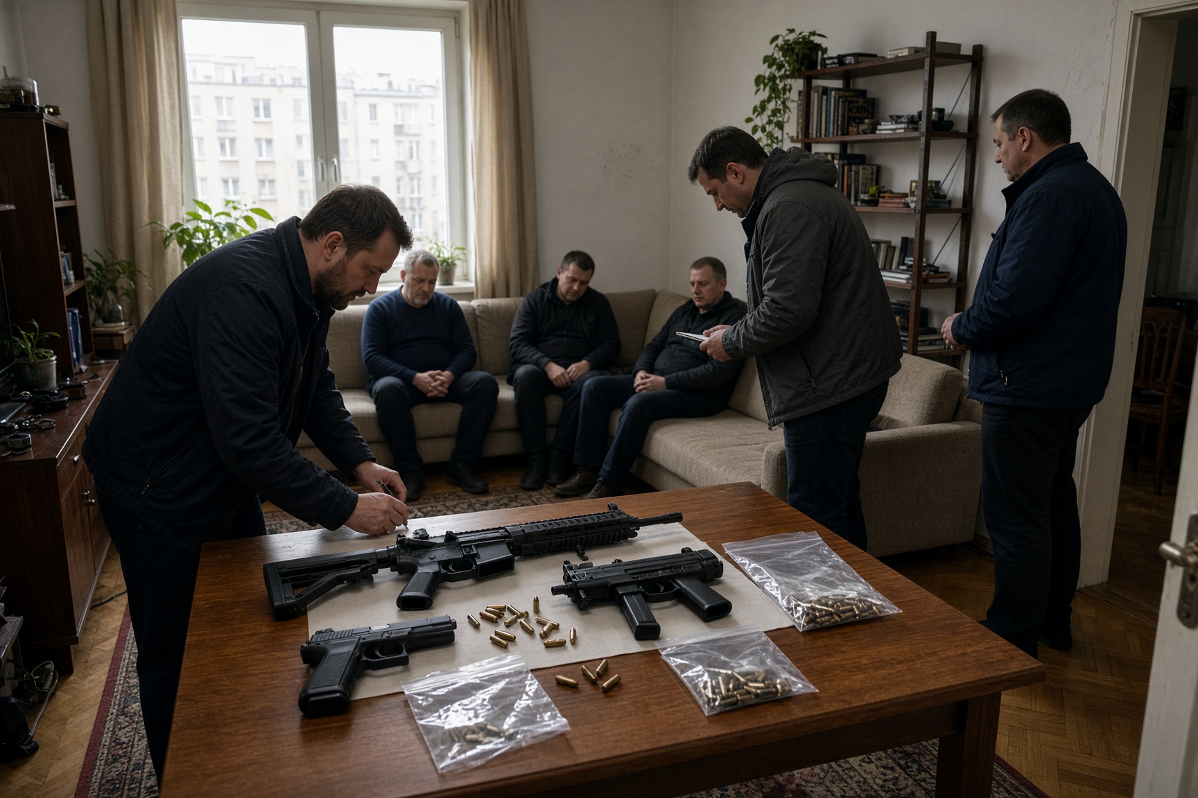 La police polonaise et l’ABW arrêtent trois Russes et découvrent des armes à Varsovie