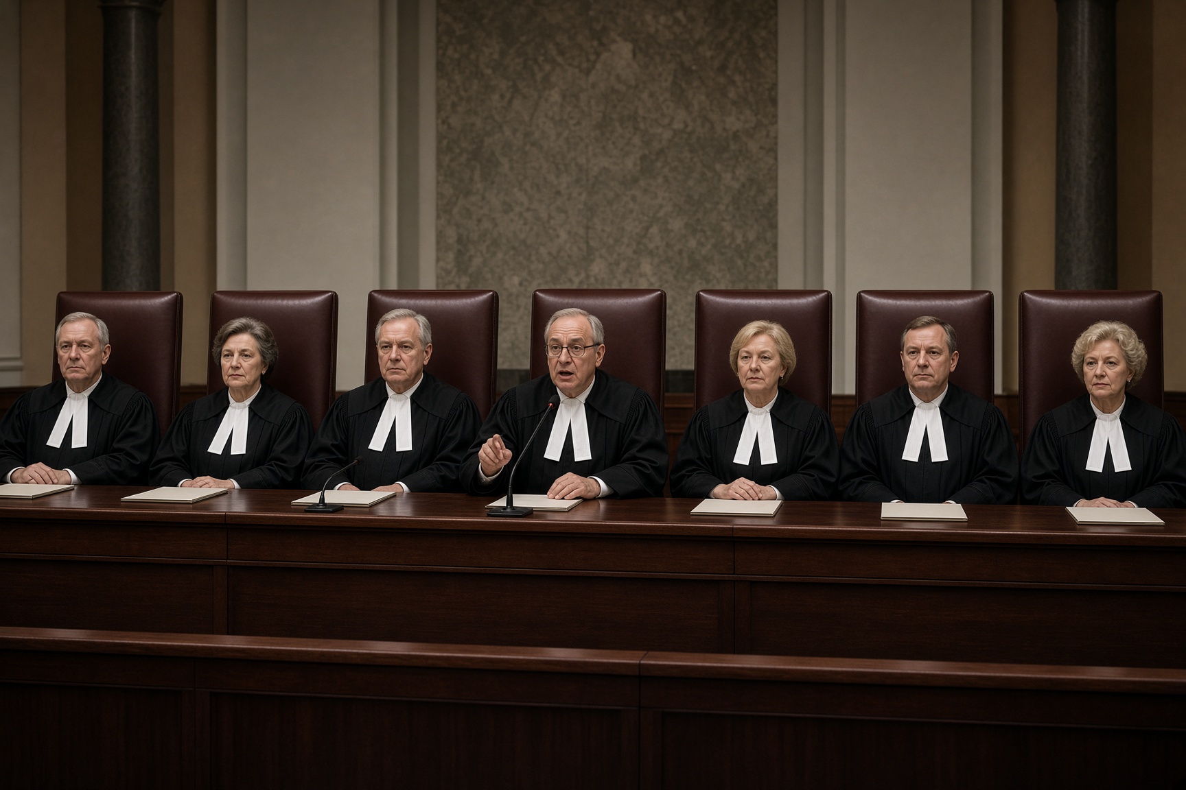 En Pologne, sept juges du Tribunal constitutionnel demandent l’accès des quatre élus de mars