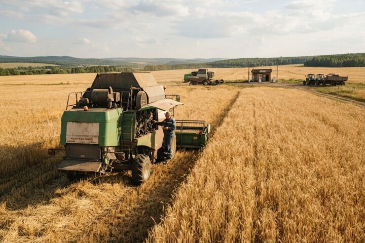 La Russie voit reculer sa production agricole et la rentabilité des exploitations