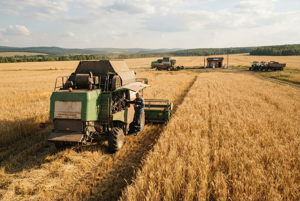 La Russie voit reculer sa production agricole et la rentabilité des exploitations