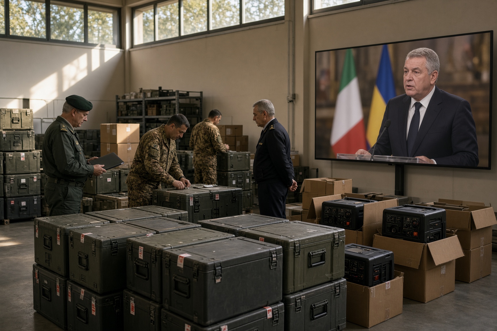 L’Italie prépare un nouveau paquet militaire pour l’Ukraine, Vannacci conteste
