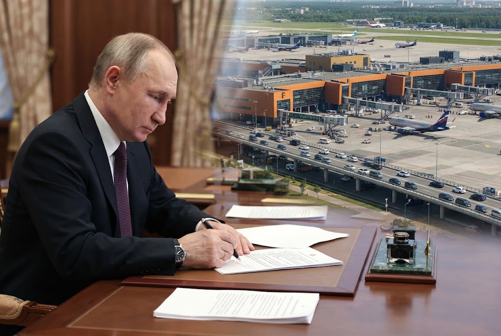 Le Kremlin retire l’aéroport Cheremetievo des actifs stratégiques avant une éventuelle vente