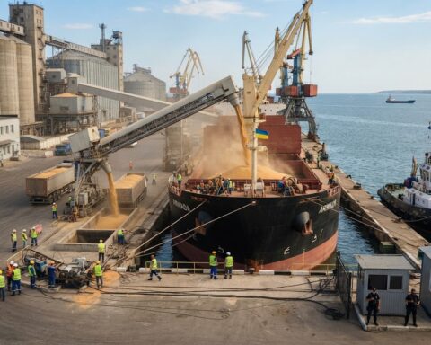 L’Ukraine défend ses ports comme un enjeu de sécurité alimentaire mondiale