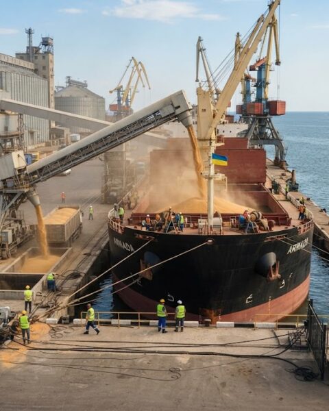 L’Ukraine défend ses ports comme un enjeu de sécurité alimentaire mondiale