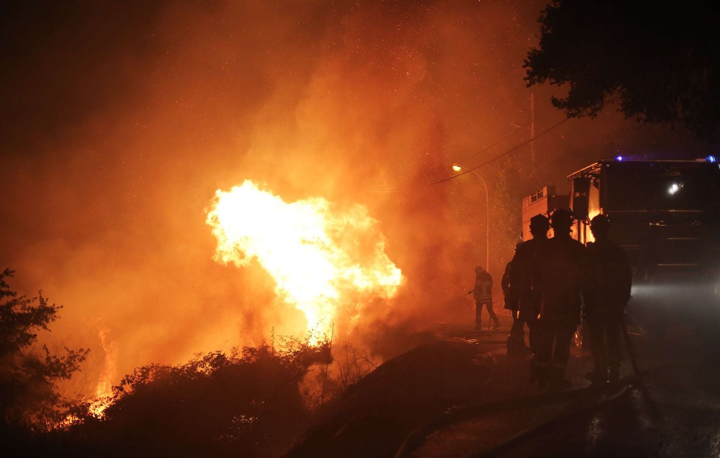 Incendie à Calenzana en Haute-Corse : sept maisons touchées et trois personnes évacuées