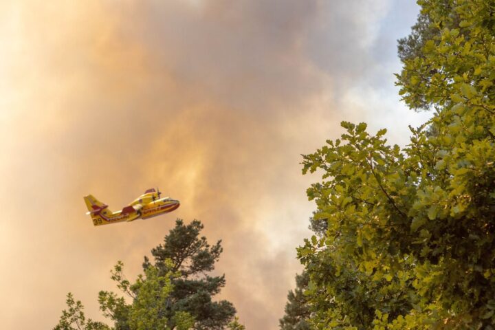 Incendie dans la Drôme : 370 hectares brûlés, quatre pompiers blessés dans la lutte contre le feu