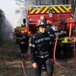 Incendie dans les dunes du Pas-de-Calais, un camping évacué en raison de la menace de feu