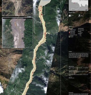 Inondation meurtrière au Népal : les satellites observent l'ampleur des destructions depuis mercredi