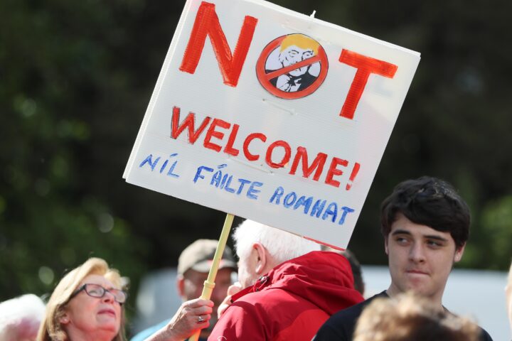 La colère s'intensifie en Irlande avant les manifestations majeures lors de la visite de Trump