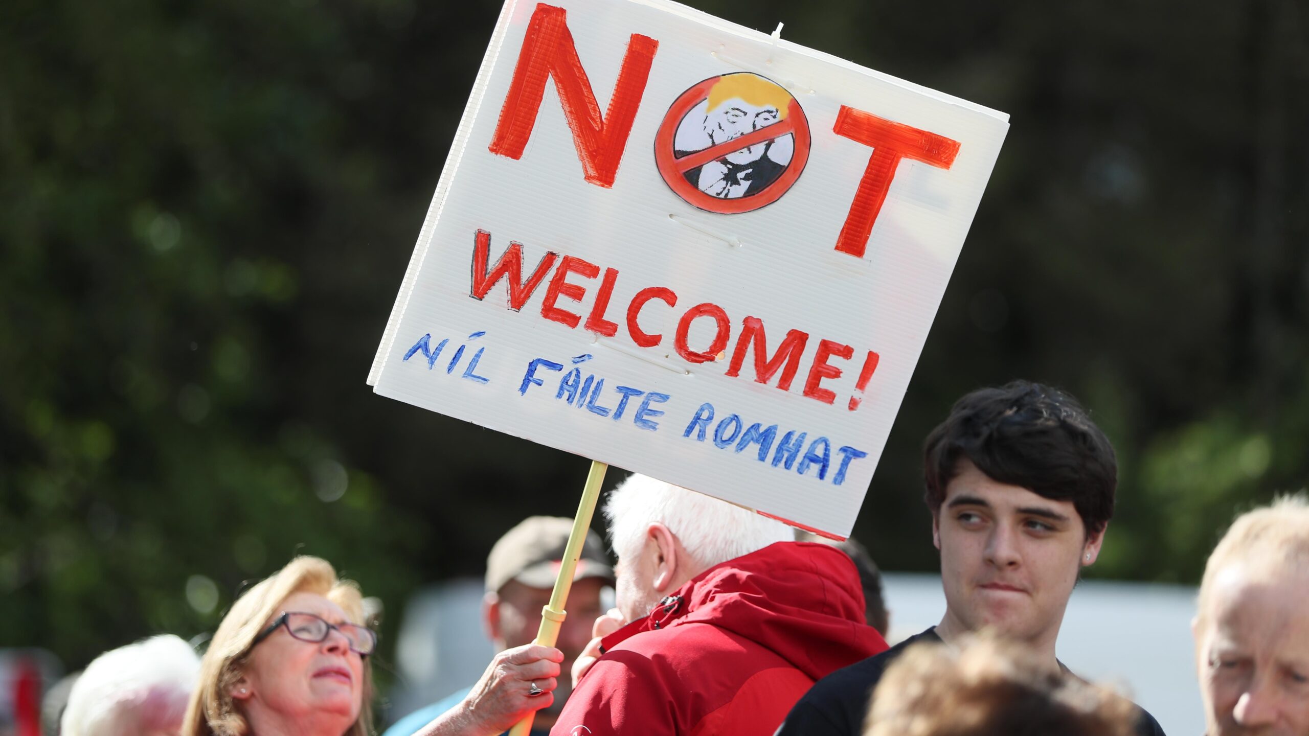 La colère s'intensifie en Irlande avant les manifestations majeures lors de la visite de Trump
