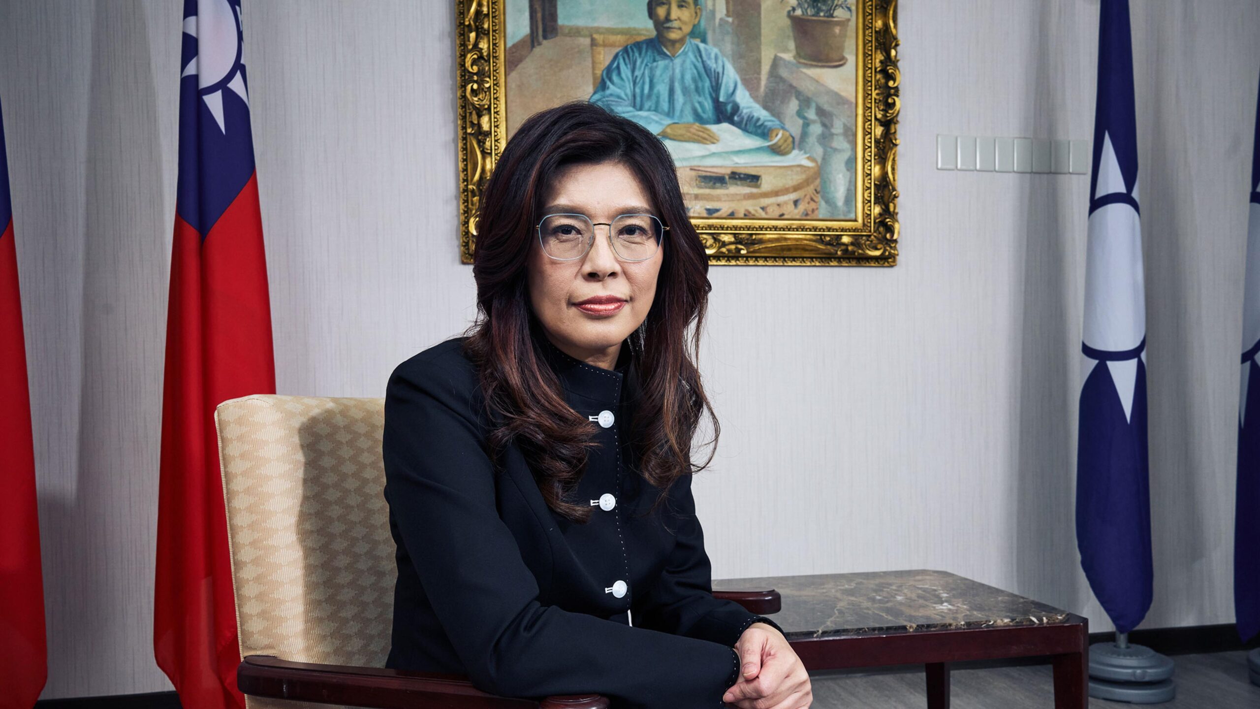 La leader de l'opposition taïwanaise affirme que dialoguer avec la Chine est la meilleure défense de l'île