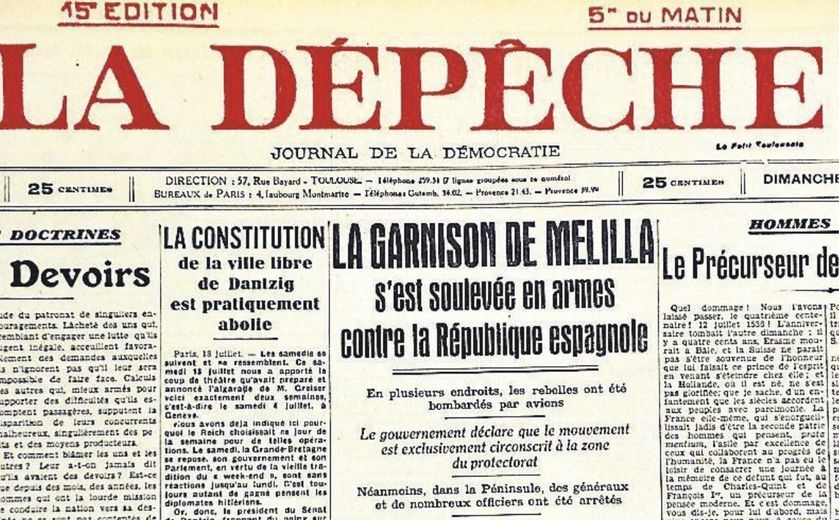 L'été 1936 : l'Europe face à la montée du fascisme et à la guerre d'Espagne