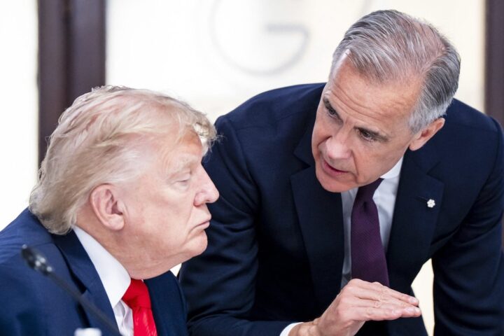 Mark Carney se moque de Donald Trump lors d'un discours à Toronto
