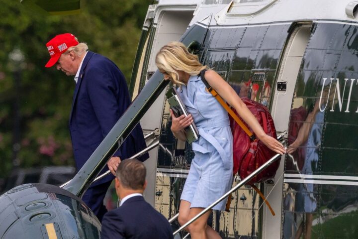 Natalie Harp, conseillère de Trump, intrigue Washington en tant qu'imprimante humaine