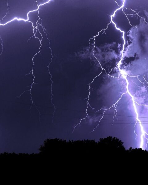 Orages : 24 août 2026, journée la plus foudroyée de l’année avec 26 800 impacts de foudre