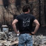 Retour des résidents évacués dans le Porge après les incendies de forêt en Gironde