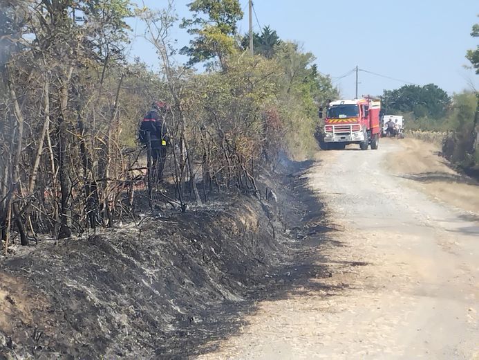 Un barbecue déclenche un incendie près d'un bâtiment à Savignac-Mona, Gers