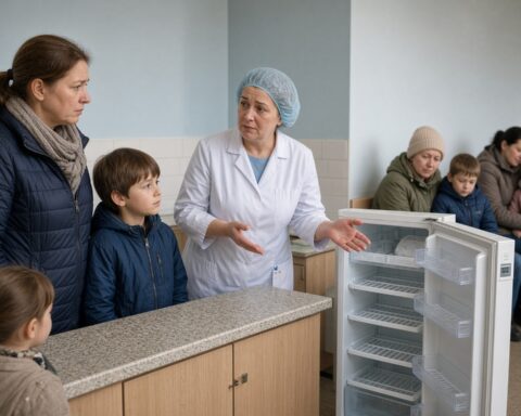 Les régions russes peinent à vacciner les enfants contre la grippe