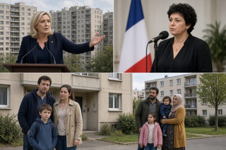 Marine Le Pen veut réserver les HLM et les APL aux Français, une proposition contestée