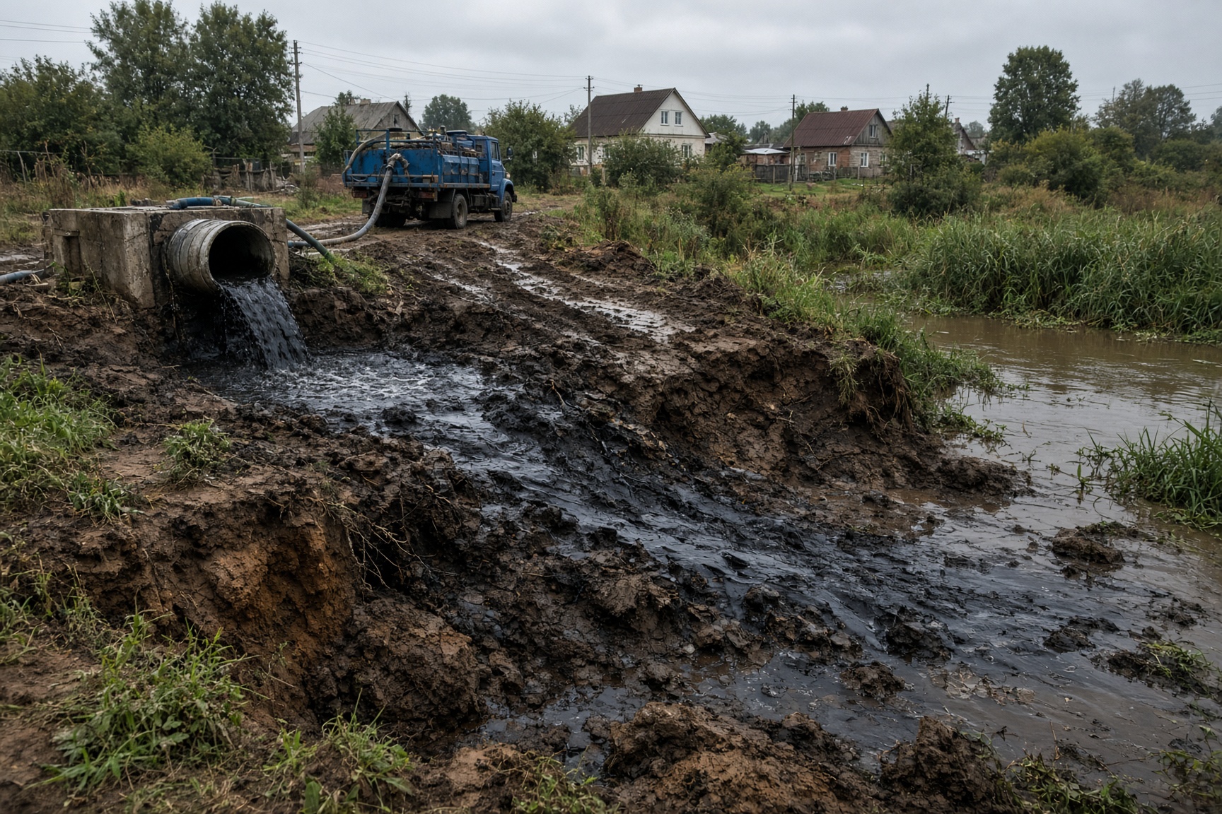 Au Tatarstan, les autorités n’ont toujours pas résolu le rejet d’eaux usées