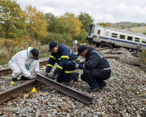 Les enquêteurs français examinent la piste d’un sabotage après le déraillement en Normandie