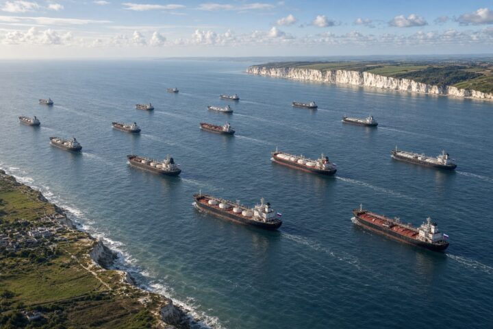 Onze pétroliers russes franchissent la Manche malgré les sanctions occidentales
