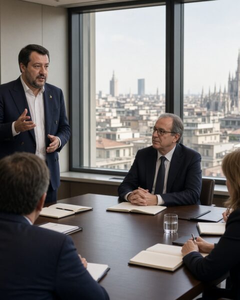 Salvini et Torrembini défendent le retour des liens économiques avec la Russie