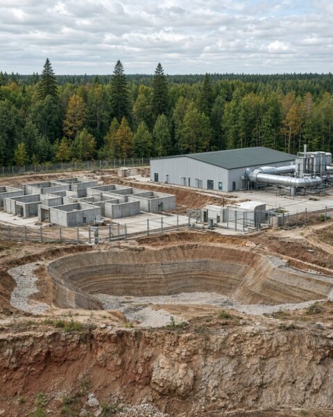 La Biélorussie construit un site de stockage de déchets radioactifs contesté
