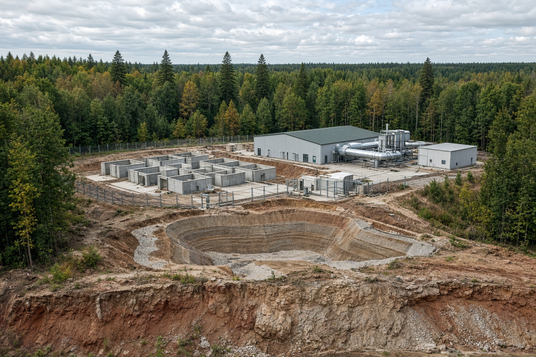La Biélorussie construit un site de stockage de déchets radioactifs contesté