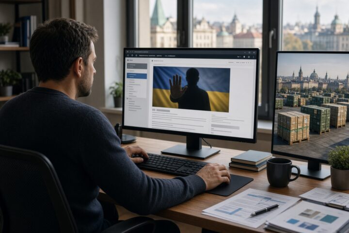 Un média prorusse tchèque relaie l’appel à couper l’aide européenne à l’Ukraine