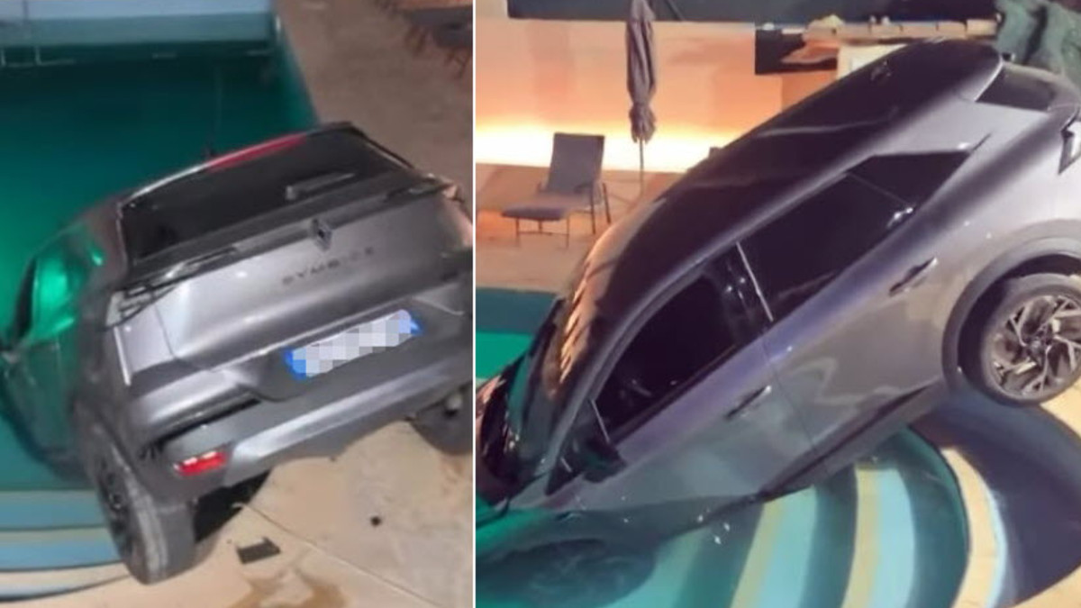 Accident à la Villa Medusa : une voiture plonge dans la piscine sans faire de blessés