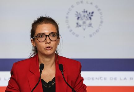 Aurore Bergé critiquée par des collègues pour ses propos sur la théorie du grand remplacement