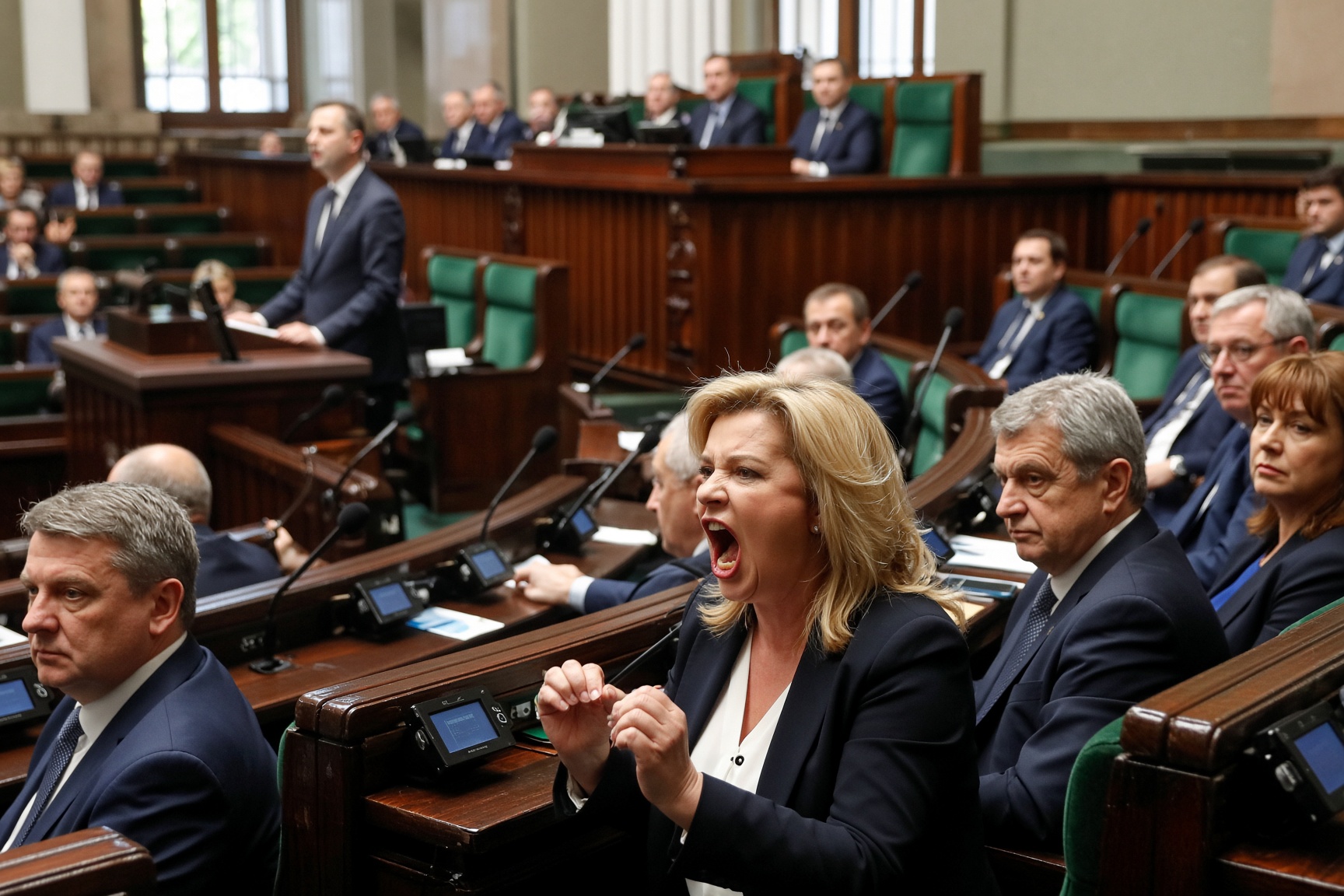 En Pologne, une députée du PiS imite un aboiement au Sejm pendant un discours ministériel
