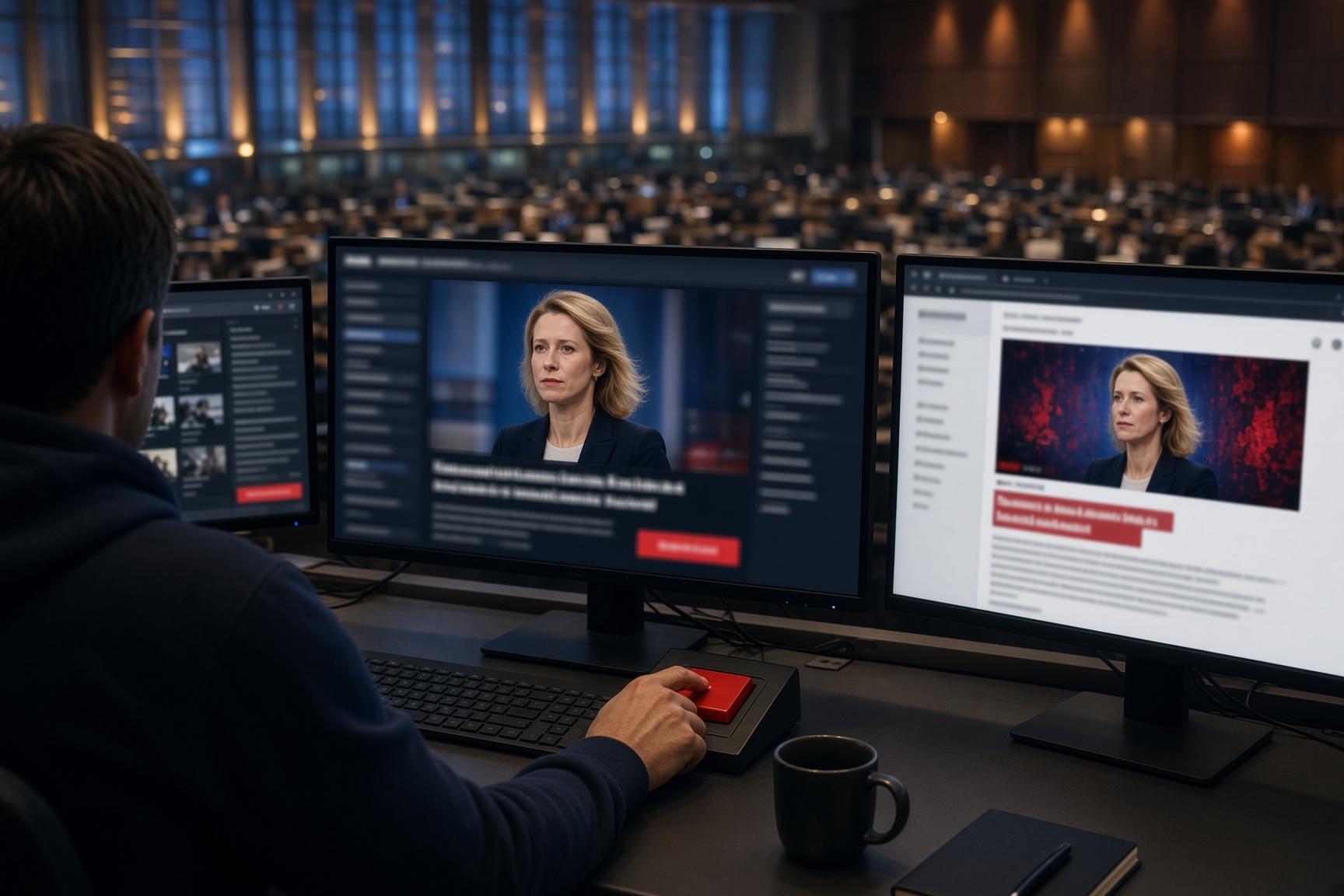 Des médias prorusses présentent Kaja Kallas comme la menace hybride de l’Europe