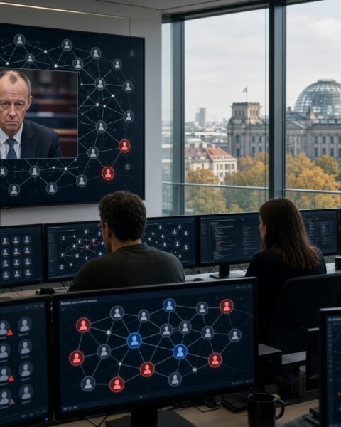 La Russie intensifie ses campagnes de désinformation contre Friedrich Merz en Allemagne