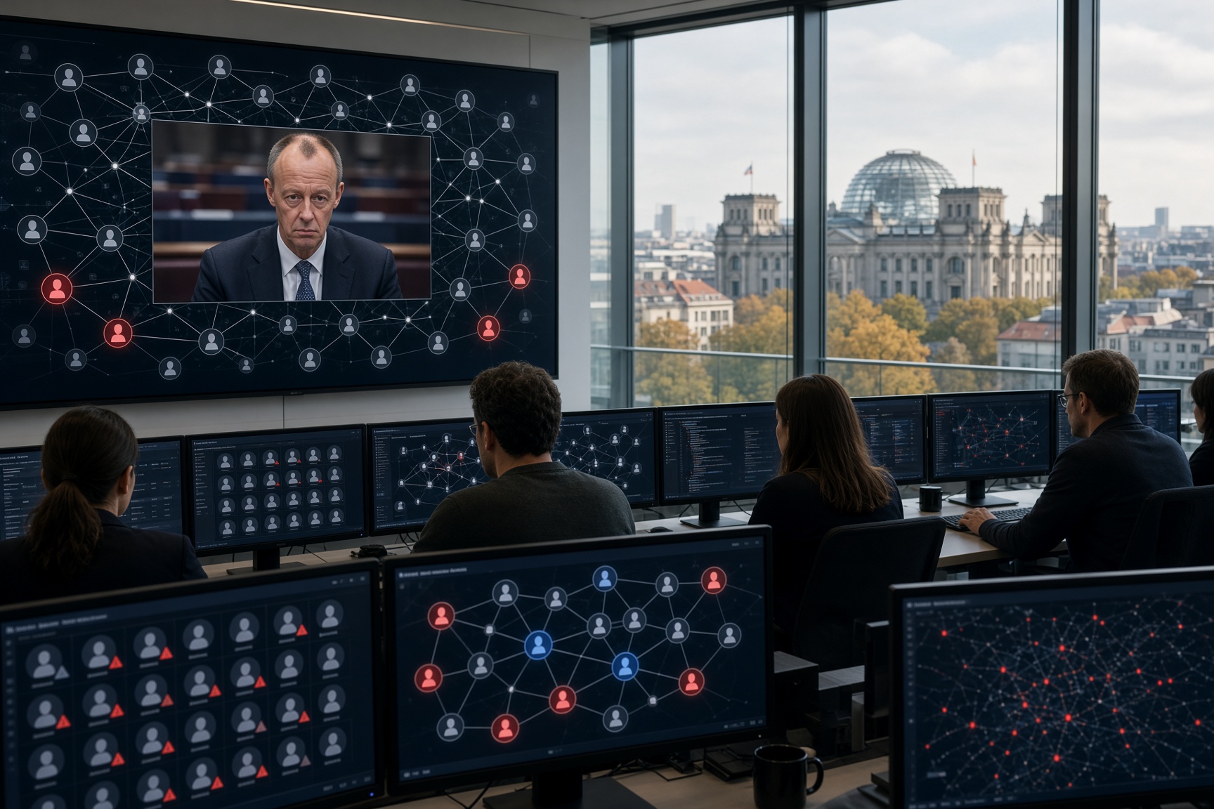La Russie intensifie ses campagnes de désinformation contre Friedrich Merz en Allemagne