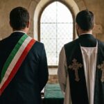 Conflit à Barbianello : le prêtre sanctionné par le maire après des tensions persistantes