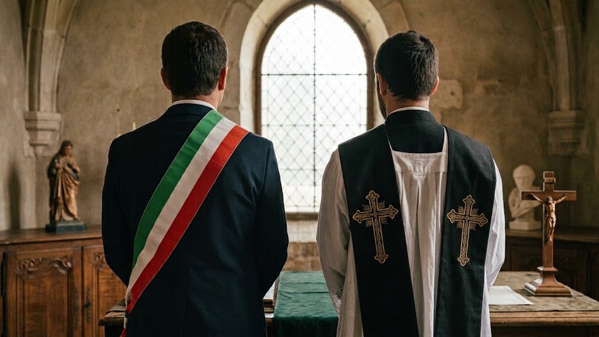Conflit à Barbianello : le prêtre sanctionné par le maire après des tensions persistantes