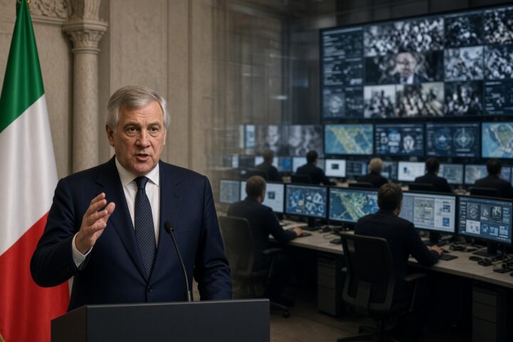 Tajani redoute une ingérence russe dans les élections italiennes de 2027