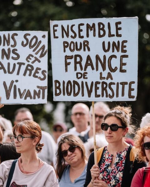 Des milliers de personnes manifestent en France pour des mesures d'urgence face à la crise climatique