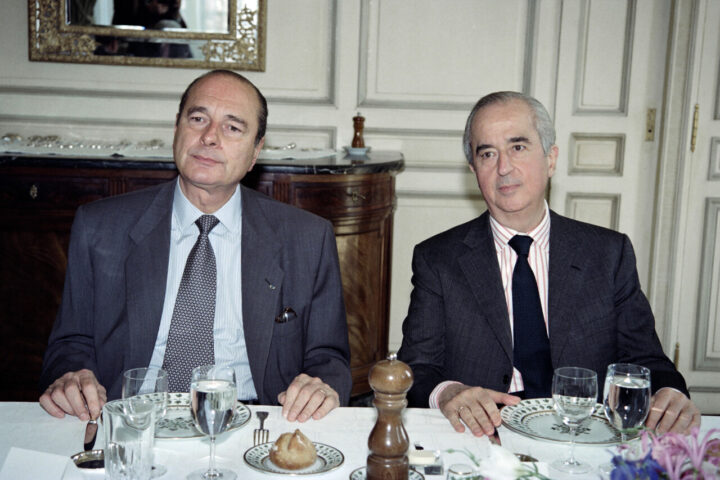 Édouard Balladur et Jacques Chirac : rivalité marquante lors de l'élection présidentielle de 1995