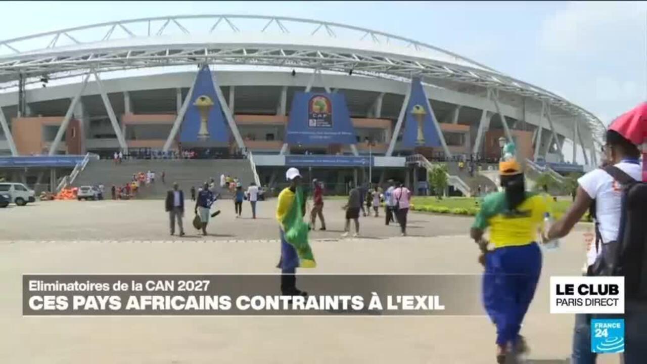 Éliminatoires de la CAN 2027 : des équipes contraintes de jouer à l'étranger en raison de l'absence de stades.