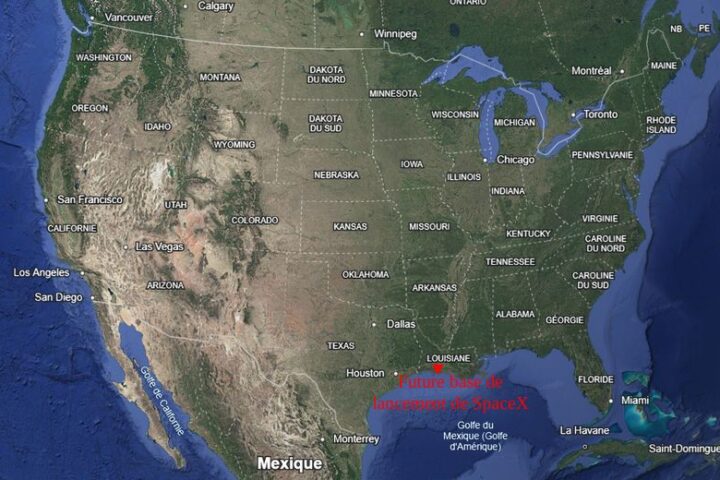 Elon Musk annonce la construction de la plus grande base de lancement spatial à Pecan Island, Louisiane