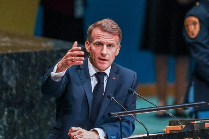 Emmanuel Macron appelle à un double moratoire sur les frappes en Ukraine lors de son discours à l'ONU