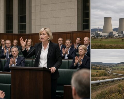 Alice Weidel veut rétablir les relations avec la Russie et relancer le nucléaire allemand