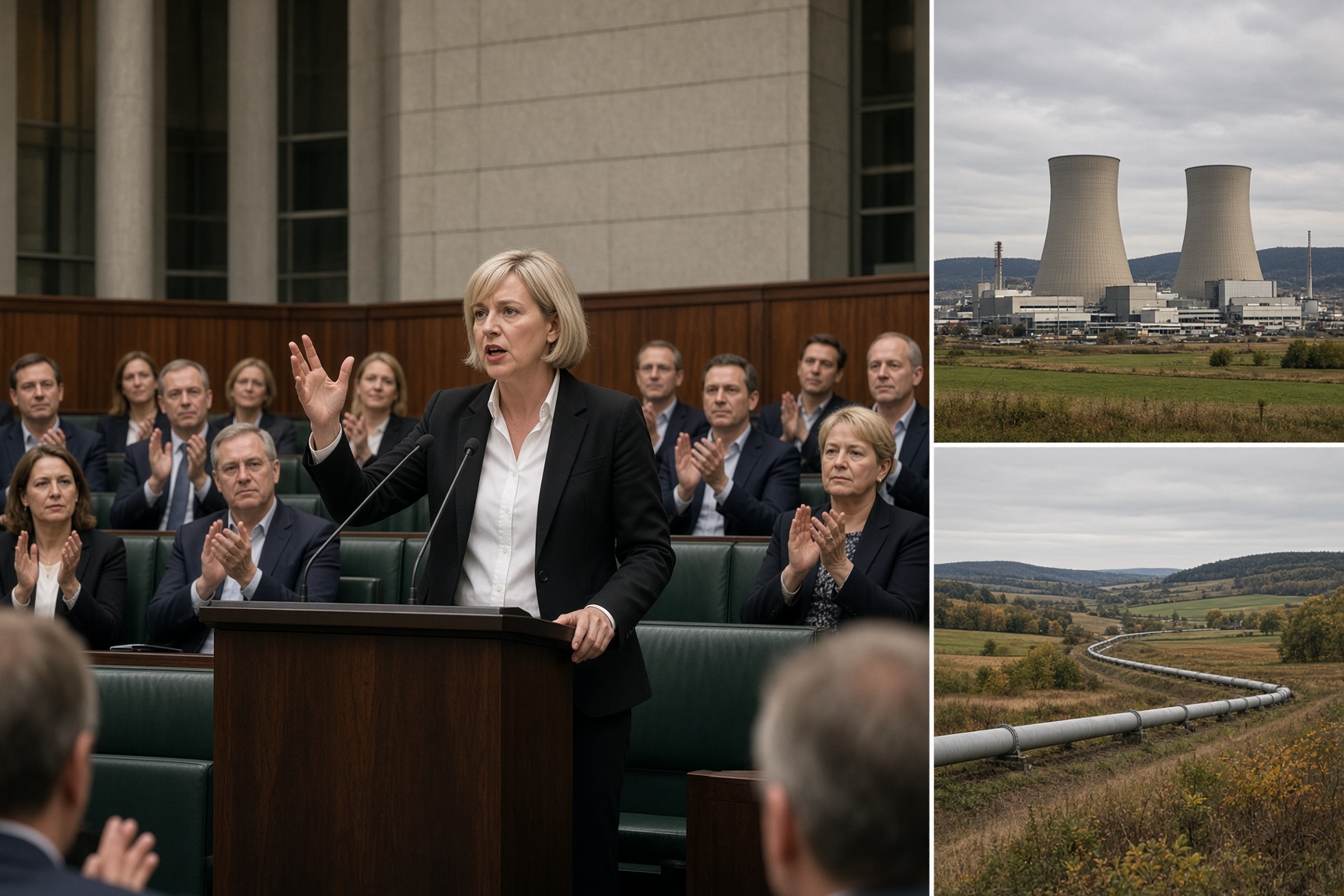 Alice Weidel veut rétablir les relations avec la Russie et relancer le nucléaire allemand
