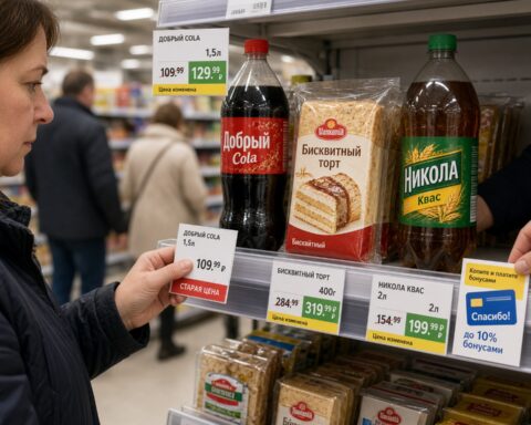 En Russie, les enseignes relèvent leurs prix au lendemain des élections