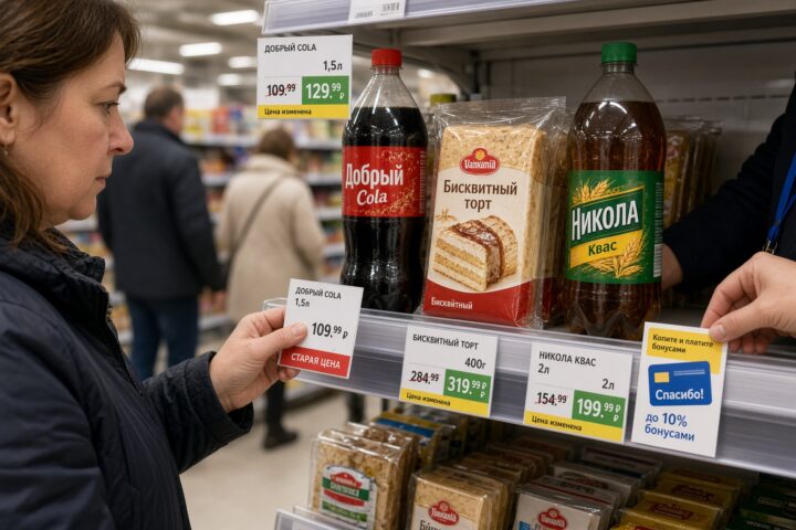 En Russie, les enseignes relèvent leurs prix au lendemain des élections