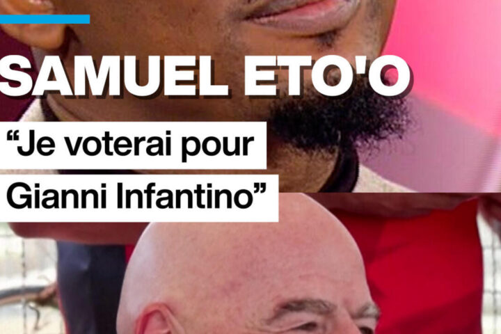 FIFA : Samuel Eto'o exprime son appui à Gianni Infantino dans le cadre des futures élections.
