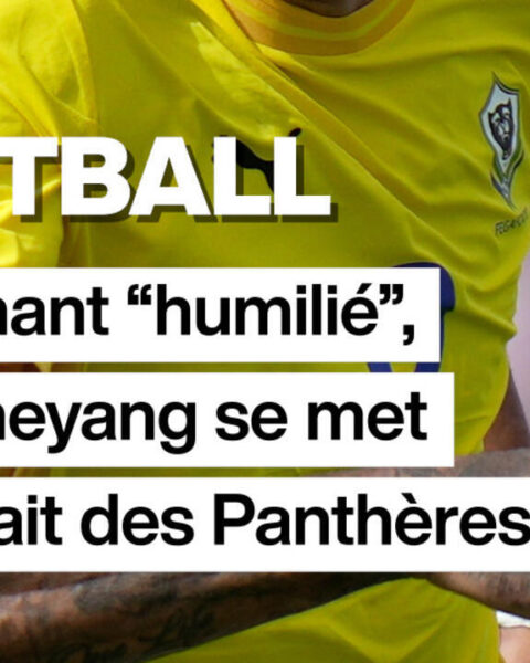 Football : Aubameyang, se déclarant "humilié", prend ses distances avec les Panthères.